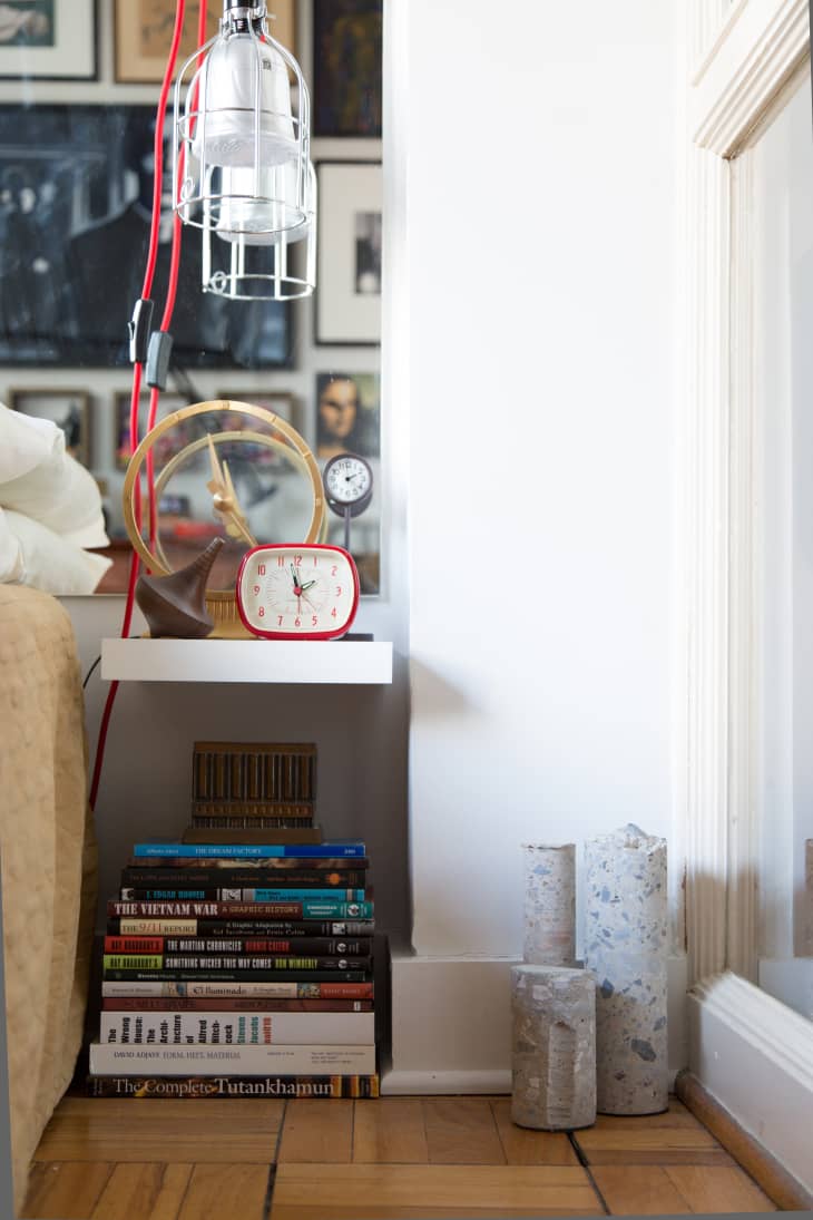 19 Small Nightstand Ideas SpaceSaving Bedside Shelves and Tables